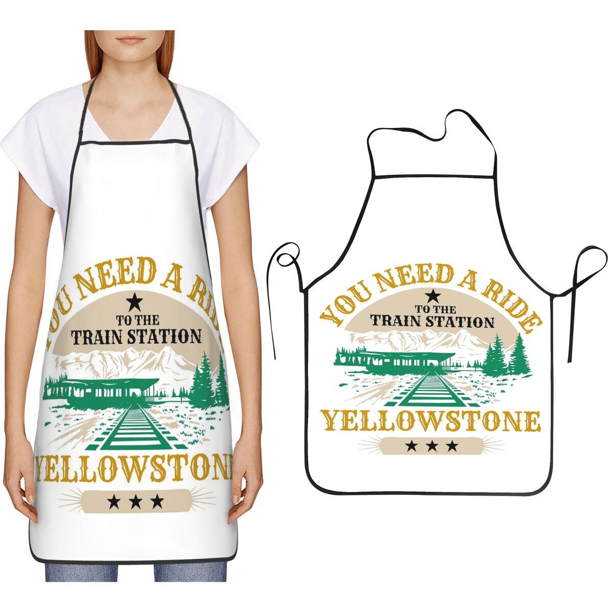 Kitchen With Baking Station - Yellowstone Tren İstasyonuna Gitmek İçin Araç