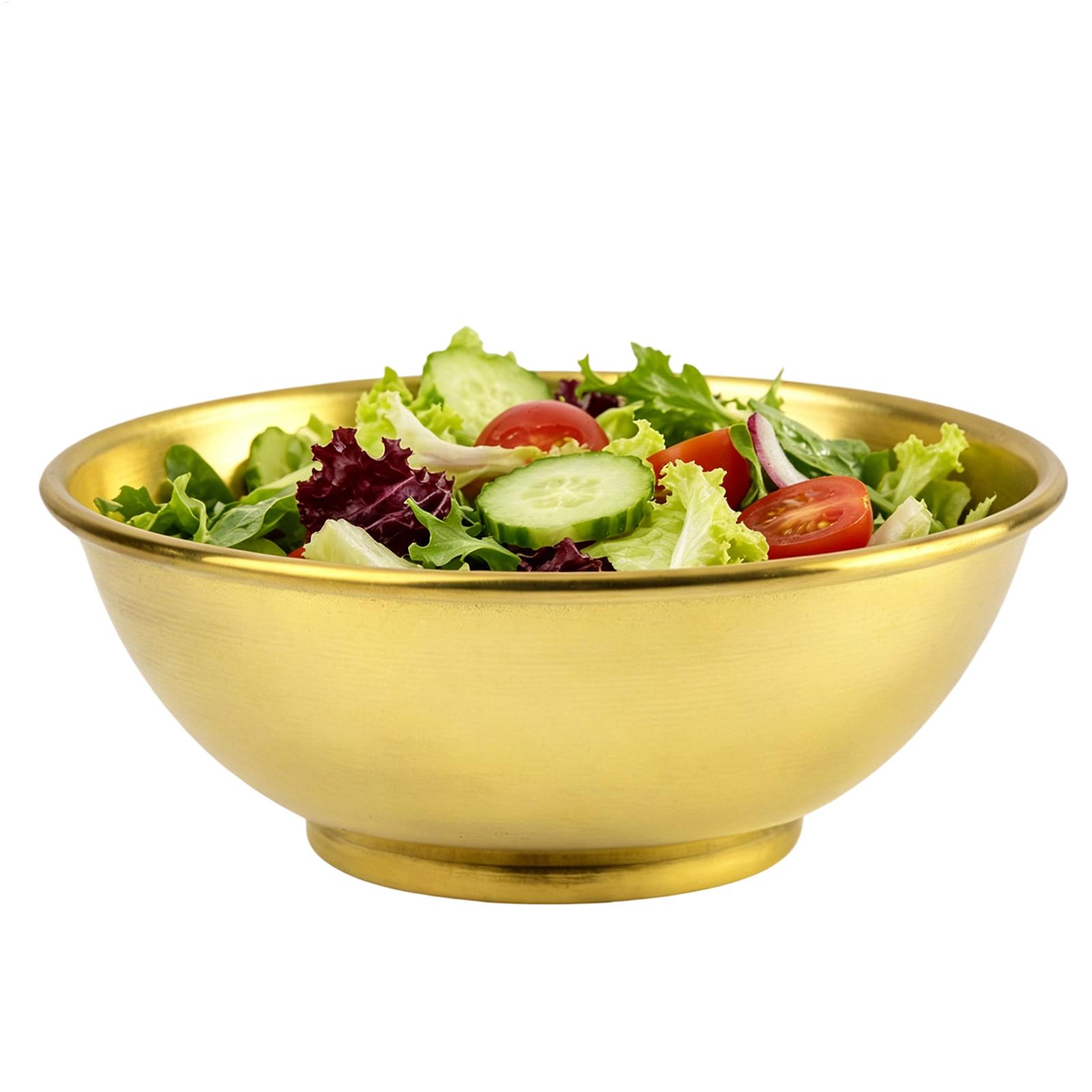 Kitchen Baking Storage - Büyük Bakır Kase, Salata Karıştırma ve