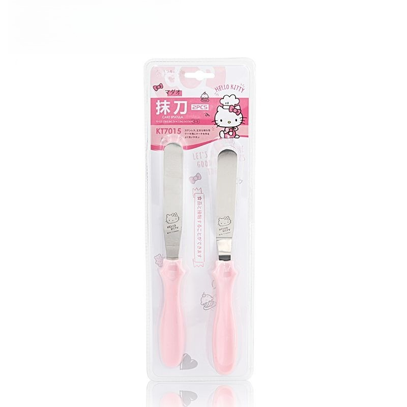 Kitchen Baking Appliances - Hello Kitty'den Esinlenilmiş Ofset Spatula Kawaii