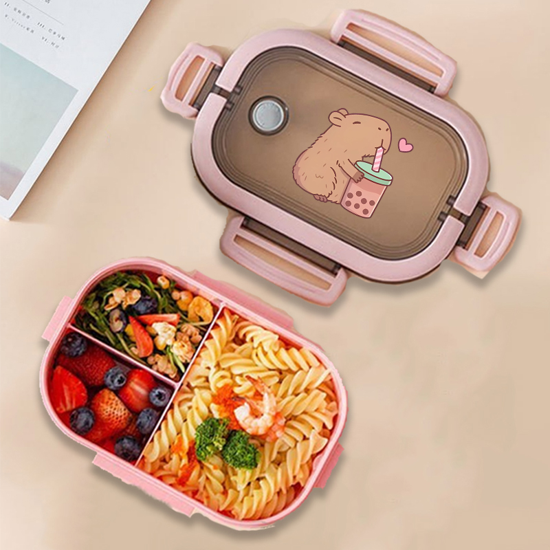 Kitchen Baking Storage - Kapibara Bento Öğle Yemeği Kutusu Anime