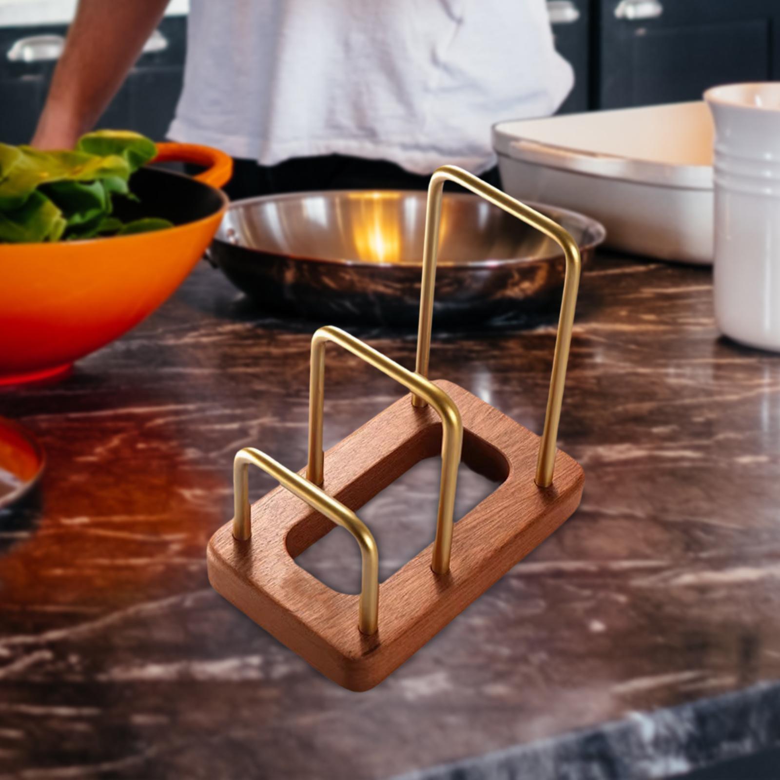 Kitchen Cabinet Baking Sheet Organizer - Kesme Tahtası Rafı Tencere Kapağı Rafı