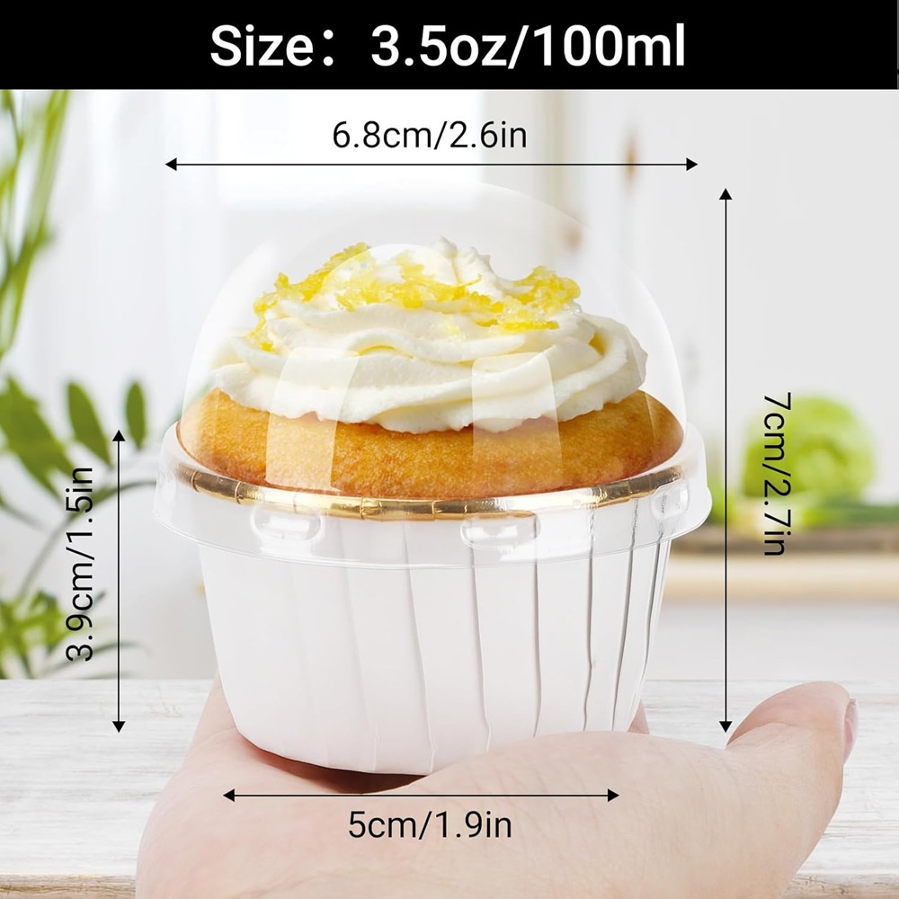 50 adet kek kalıbı kağıt kek s - Kitchen Equipment For Baking incelemesi ve fiyatı