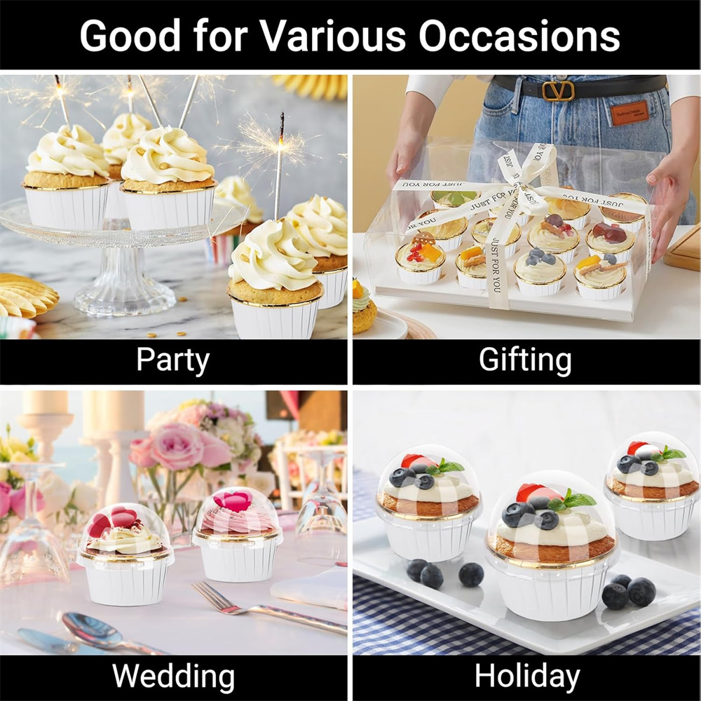 50 adet kek kalıbı kağıt kek s - Kitchen Equipment For Baking incelemesi ve fiyatı