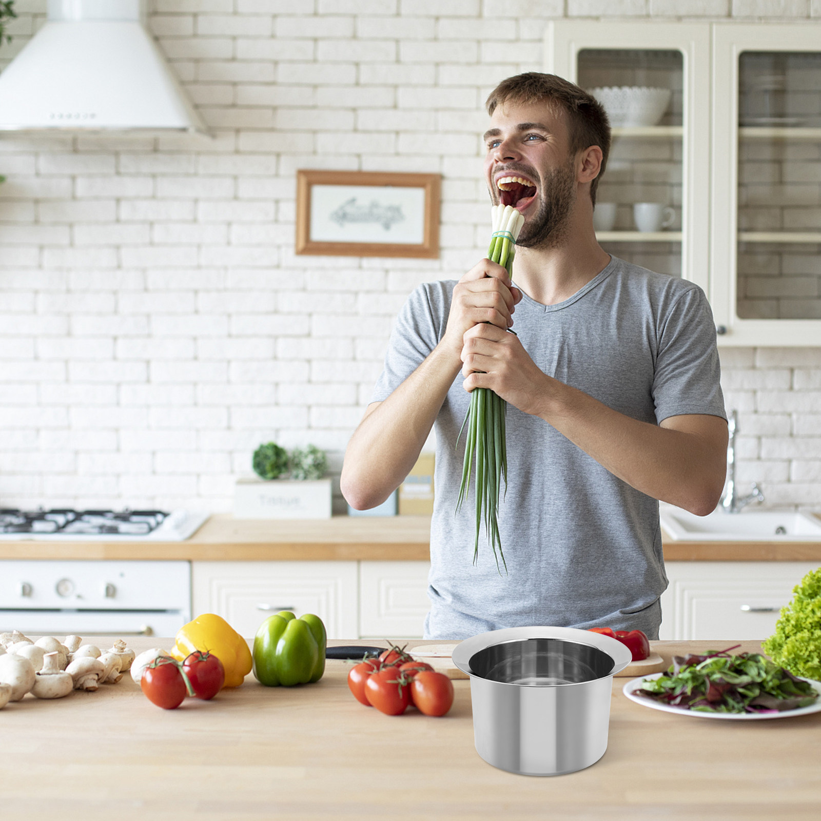 Paslanmaz Çelik Yağ Haznesi Ço - Kitchen Baking Storage Containers incelemesi ve fiyatı