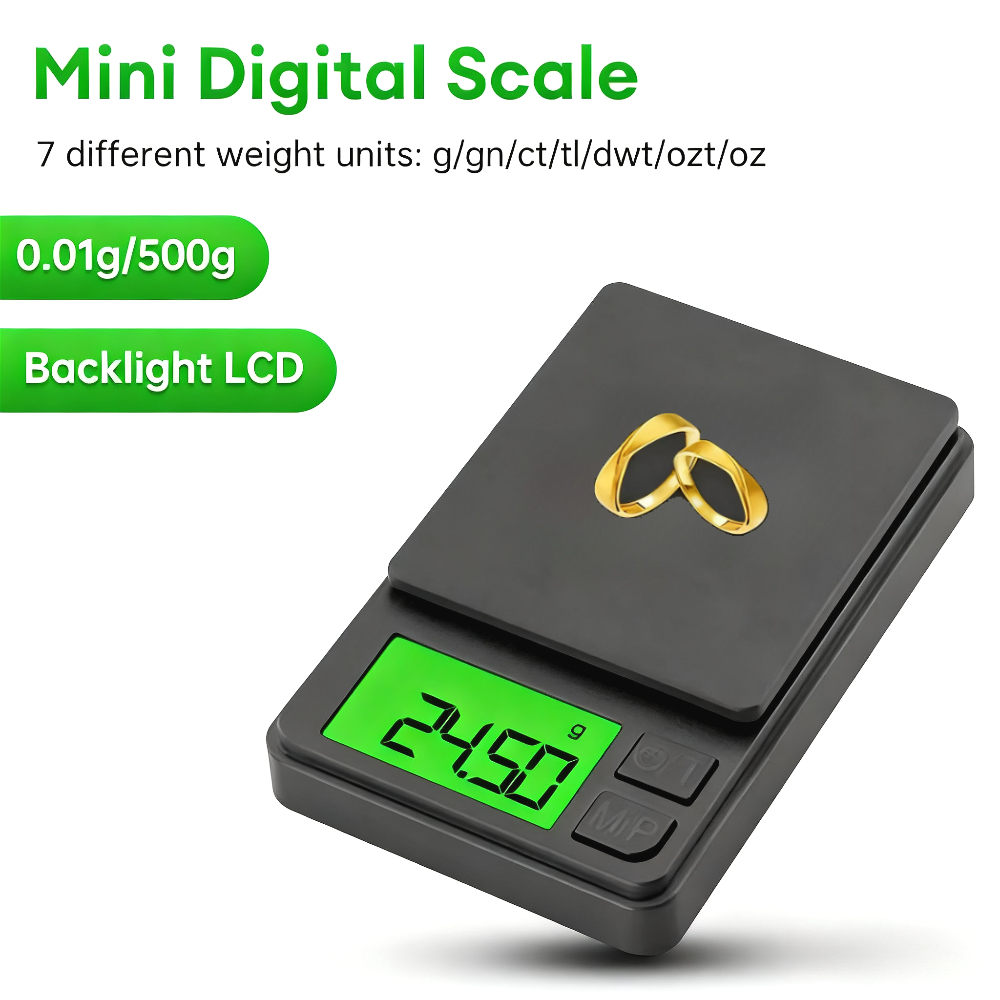 200/500/1000g 0.01g mini dijit - Kitchen Scale Precise incelemesi ve fiyatı