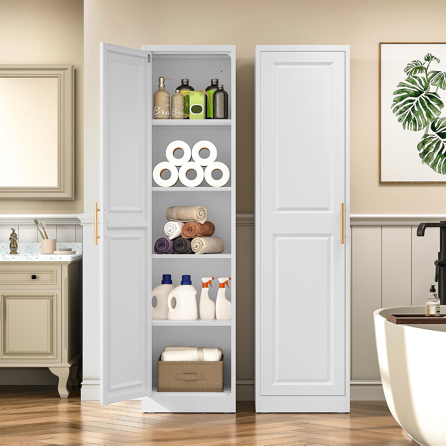 Uzun Dar Depolama Dolabı Tek K - Kitchen Baking Storage incelemesi ve fiyatı