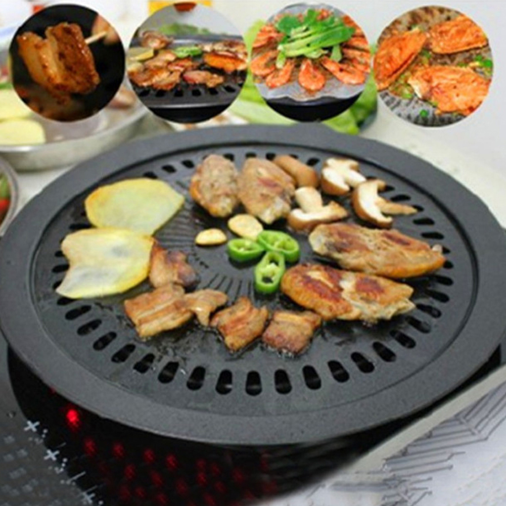 Dumansız Barbekü ızgara tavası - Kitchen Baking Appliances incelemesi ve fiyatı